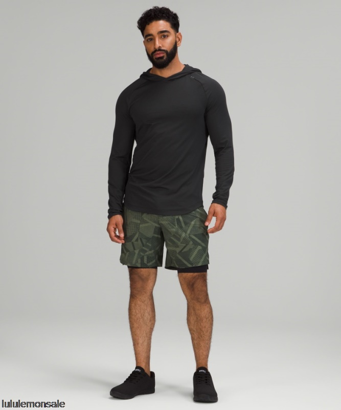 Lululemon Deutschland DELULU647 | Schwarzer Drysense Trainingshoodie